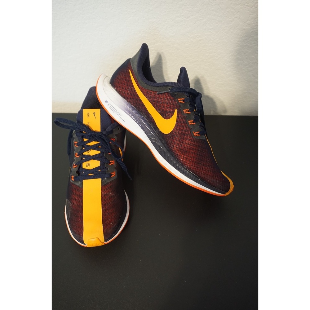 Nike Zoom X Pegasus 35 Turbo Blue Orange Peel Womens SIZE 8, AJ4115-486, 5/16/18